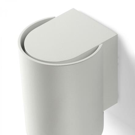 FARO KOV 1L nástěnné svítidlo kulaté, bílá 3000K 23°