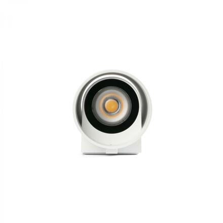 FARO KOV 2L nástěnné svítidlo kulaté, bílá 2700K 34°/14°