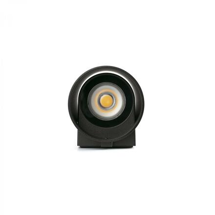 FARO KOV 2L nástěnné svítidlo kulaté, černá 3000K 14°/23°