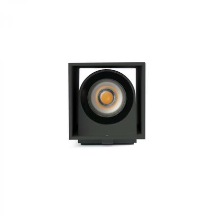 FARO KOV 2L nástěnné svítidlo hranaté, černá 2700K 14°/23°
