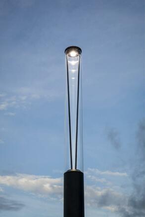 FARO RUSH sloupková lampa, tmavě šedá, 3.7M 2700K 180st DALI