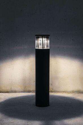 FARO SCREEN sloupková lampa, tmavě šedá, 4000K 360st 80cm DALI