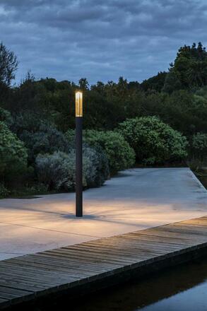 FARO SCREEN sloupková lampa, tmavě šedá, 3.1M 2700K 360st wide DALI