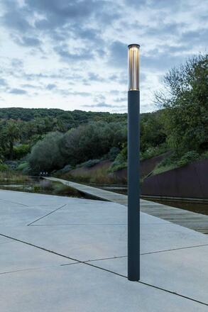 FARO SCREEN sloupková lampa, tmavě šedá, 3.1M 3000K 180st DALI
