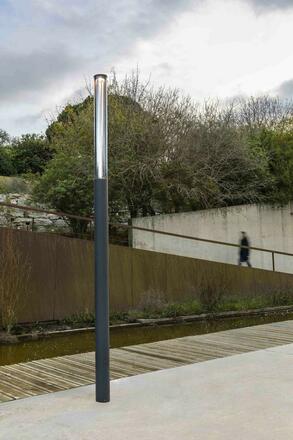 FARO SCREEN sloupková lampa, tmavě šedá, 3.7M 2700K 360st