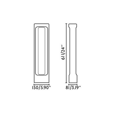 FARO TOTEM 611 stojací lampa, šedá 2700K