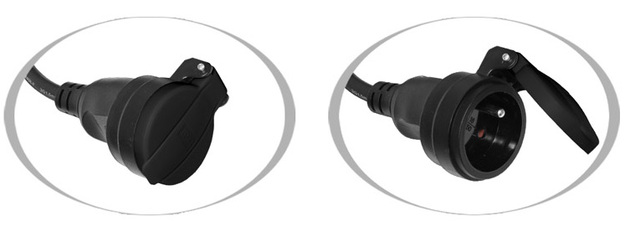 Ecolite Pohyb. přívod 5m, IP44, 3x1.5mm2, H07RN-F FG1-5