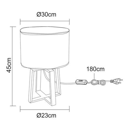 GLOBO MORITZ 21621 Stolní lampa