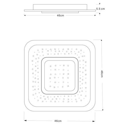 GLOBO GISELL 48132-47 Stropní svítidlo