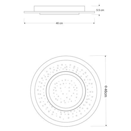 GLOBO GISELL 48133-44 Stropní svítidlo