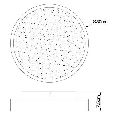 GLOBO HEDI 48460-24 Stropní svítidlo