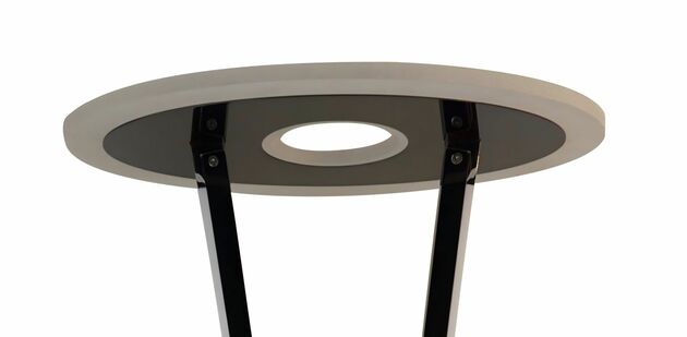 GeeTi Stojací lampa Arnas 70W 7000lm 3000-6500K černá