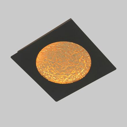 GeeTi Nástěnné svítidlo Toulon 12W 1200lm 3000K černá / zlatá