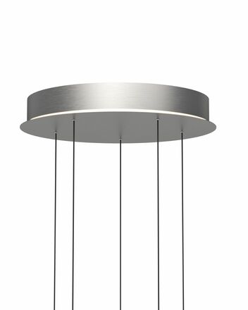 GeeTi Závěsné svítidlo Quiberon 30W 3000lm 3000K matný nikl