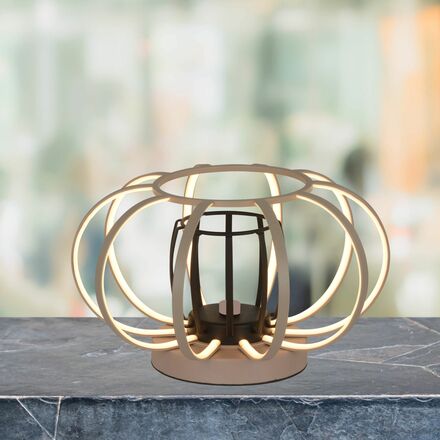 GeeTi Stolní lampa Salo 18W 1800lm 3000K béžová