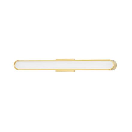 HUDSON VALLEY nástěnné svítidlo STARKEY mosaz/sklo staromosaz/čirá LED 22W 2700K stmívatelné 2524-AGB-CE