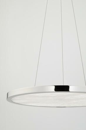 HUDSON VALLEY závěsné svítidlo EASTPORT mosaz staromosaz/bílá LED 32W 2700K stmívatelné 6324-AGB-CE