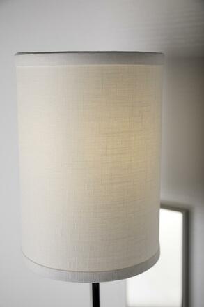 HUDSON VALLEY nástěnné svítidlo COLTON mosaz/textil nikl/bílá E14 1x40W 731-PN-CE