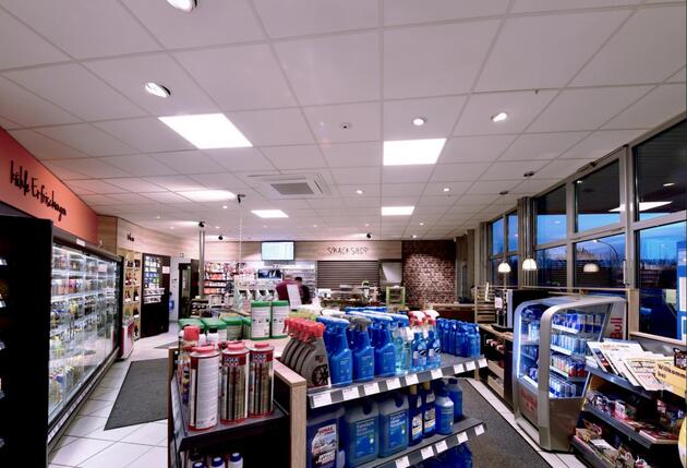 Deko-Light rastrové svítidlo Basic Office 220-240V AC/50-60Hz 36,00 W 4000 K 4000 lm 620 mm bílá RAL 9016 100146