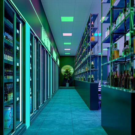 Deko-Light LED panel - Standard 625x625 mm, 94 W, RGB/2700-6500 K, bílá 100159