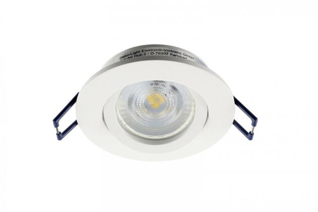 Deko-Light zapuštěné bodové svítidlo - Samsola, kulaté, bílá 110039