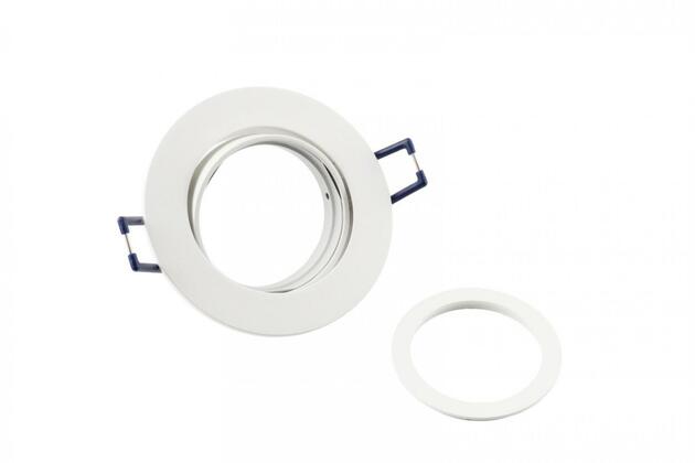 Deko-Light zapuštěné bodové svítidlo - Samsola, kulaté, bílá 110039