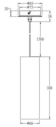 Deko-Light závěsné svítidlo Barro 220-240V AC/50-60Hz GU10 1x max. 50,00 W stříbrná 299365