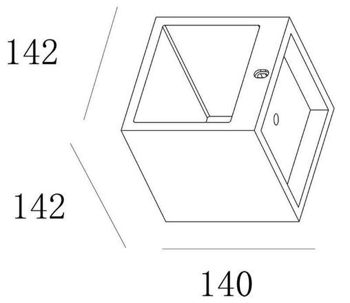 Deko-Light nástěnné přisazené svítidlo Olga 220-240V AC/50-60Hz G9 1x max. 40,00 W 142 bílá  341225