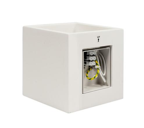 Deko-Light nástěnné přisazené svítidlo - Cube, 1x max. 25 W G9, bílá 341249