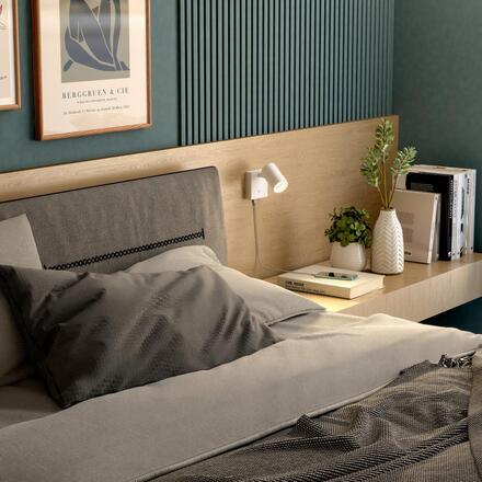 Deko-Light nástěnné přisazené svítidlo - Can Tilt hranaté USB, 1x 7,5 W GU10, bílá 341339