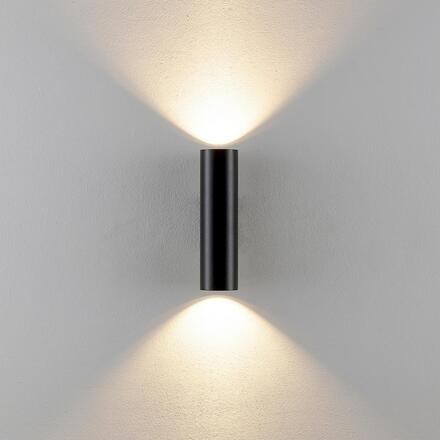 Deko-Light nástěnné přisazené svítidlo - Can IP20 up & down, 2x 7,5 W GU10, černá 341344
