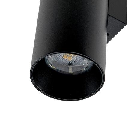 Deko-Light nástěnné přisazené svítidlo - Can IP20 up & down, 2x 7,5 W GU10, černá 341344