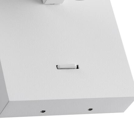 Deko-Light svítidlo na čtení - Can Tilt hranatá základna, 1x 7,5 W GU10, bílá 341345