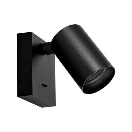 Deko-Light svítidlo na čtení - Can Tilt hranatá základna, 1x 7,5 W GU10, černá 341346