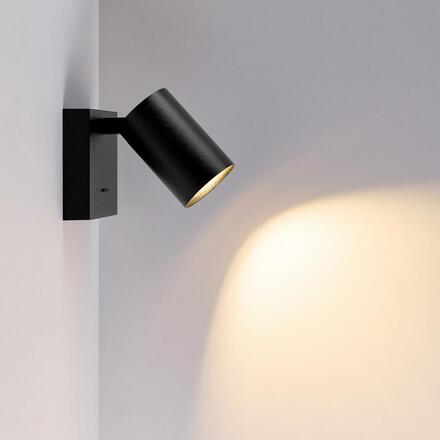 Deko-Light svítidlo na čtení - Can Tilt hranatá základna, 1x 7,5 W GU10, černá 341346