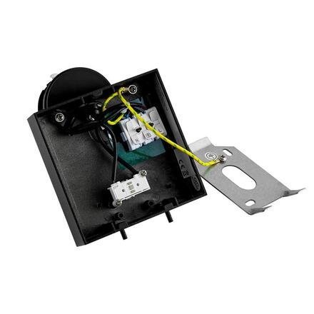 Deko-Light svítidlo na čtení - Can Tilt hranatá základna, 1x 7,5 W GU10, černá 341346