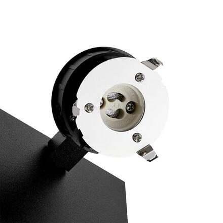 Deko-Light svítidlo na čtení - Can Tilt hranatá základna s USB, 1x 7,5 W GU10, černá 341348