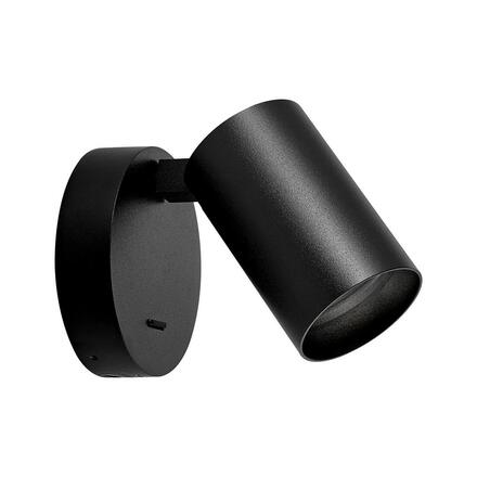 Deko-Light svítidlo na čtení - Can Tilt kulaté USB základna, 1x 7,5 W GU10, černá 341352