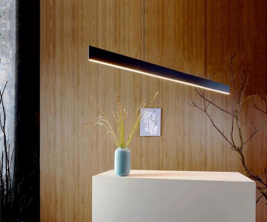 Deko-Light závěsné svítidlo Apollon 200-250V AC/50-60Hz 28,00 W 2700 K 1755 lm 1004 černá-mat 342148