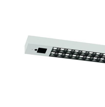 Deko-Light stojací svítidlo, Office Three Pro, Motion, 80 W, DIM, 2700/6500 K, 220-240V 9000 lm 1240 mm bílá RAL 9016 342231