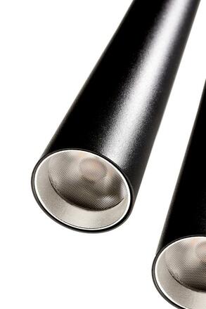 Deko-Light závěsné svítidlo, Slim, 15 W, DIM, 2700 K, 220-240V 1500 lm tmavě černá RAL 9005 342241