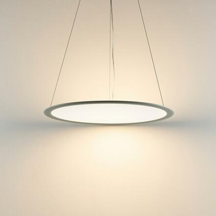 Deko-Light závěsné svítidlo - LED Panel, čiré kulaté, 50 W, DIM, 3000/3500/4000 K, šedá 342253