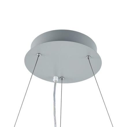 Deko-Light závěsné svítidlo - LED Panel, čiré kulaté, 50 W, DIM, 3000/3500/4000 K, šedá 342253