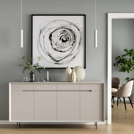 Deko-Light závěsné svítidlo - Can 350, 1x 7,5 W GU10, bílá 342256