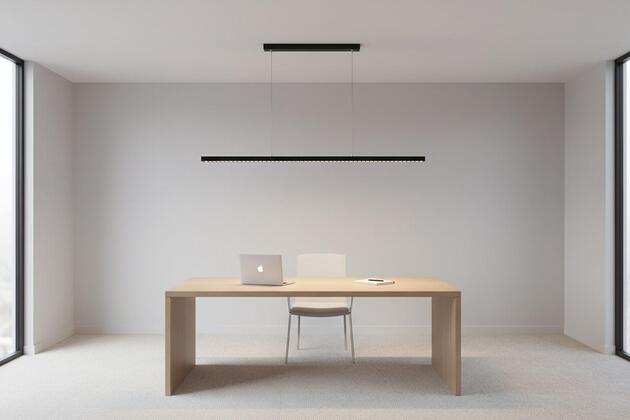 Deko-Light závěsné svítidlo Office Three Standard Up and Down, 56 W, DALI, 4000 K, černá 342260