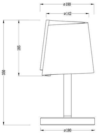Deko-Light stolní lampa Twister 220-240V AC/50-60Hz G9 1x max. 25,00 W bílá 346010