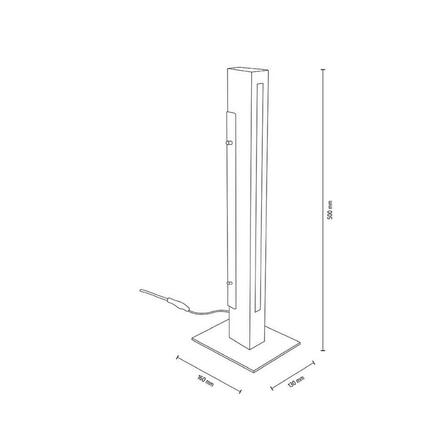 Deko-Light stolní lampa MADERA 220-240V AC/50-60Hz 7,00 W 3000 K 560 lm 40 černá 346044