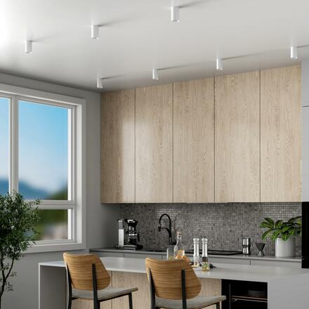 Deko-Light stropní přisazené svítidlo - Can IP20, 1x 7,5 W GU10, bílá 348241