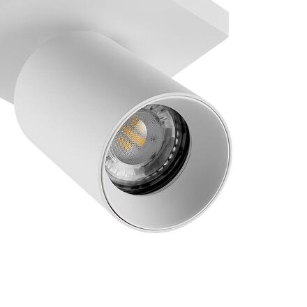 Deko-Light stropní přisazené svítidlo - Can Tilt hranaté, 1x 7,5 W GU10, bílá 348245