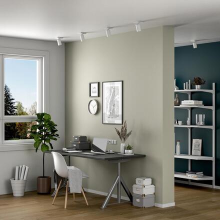 Deko-Light stropní přisazené svítidlo - Can Tilt hranaté, 1x 7,5 W GU10, bílá 348245